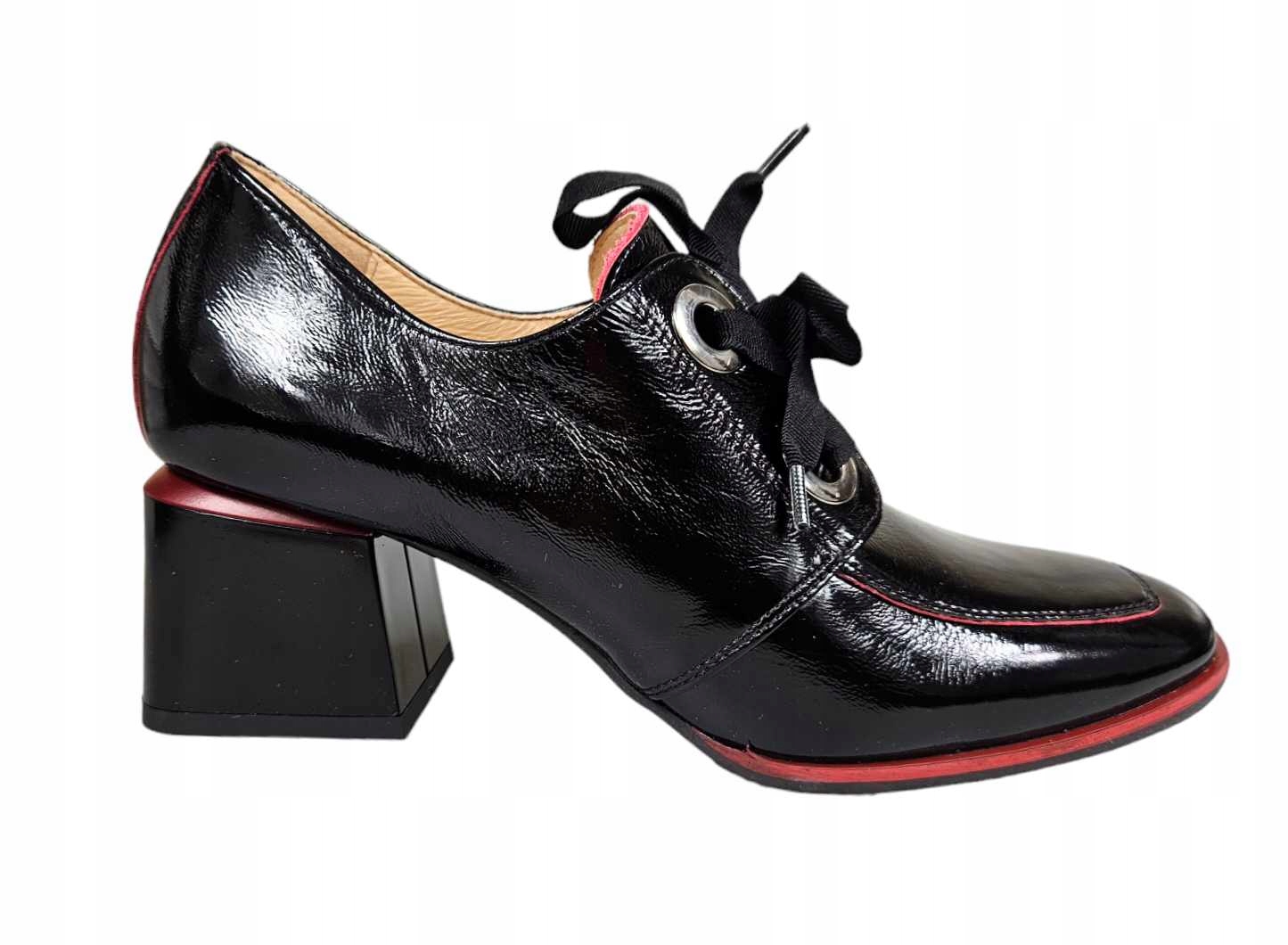 Bioeco By Arka Šněrovací Lodičky 6555 Černé r37