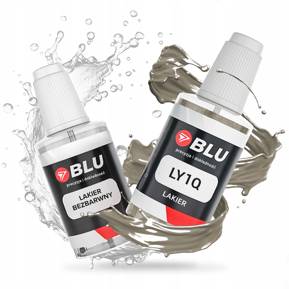 Lakier zaprawka samochodowa LY1Q Klar złoty dakarbeige do Audi 20ml Blu