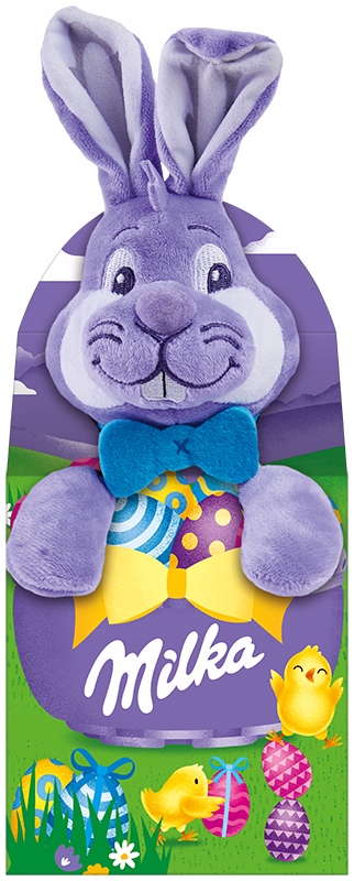 Milka Velikonoční sada sladkostí 96g plyšový zajíček