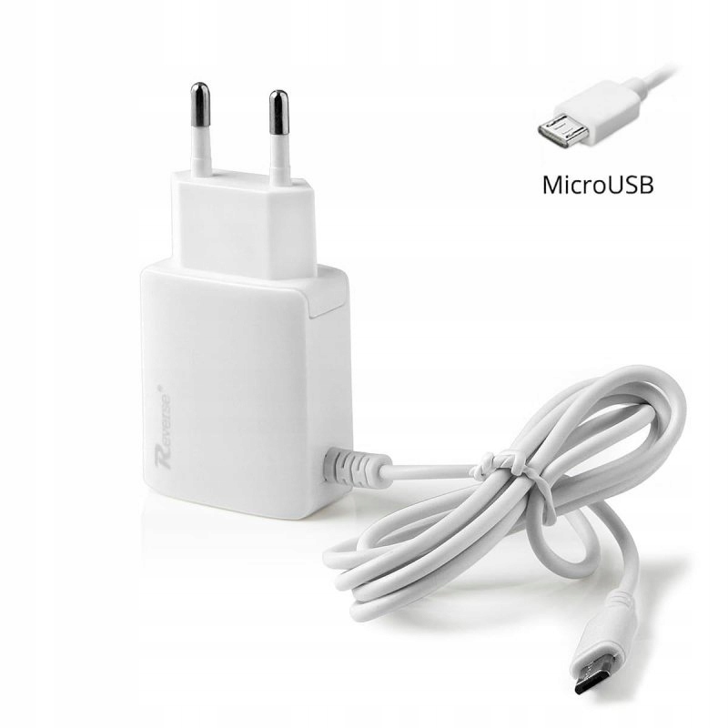 

Ładowarka sieciowa Reverse U20 Usb + kabel micro 2