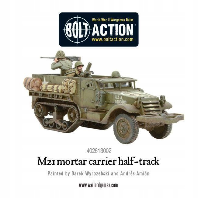 BOLT ACTION M21 Mortar Carrier Half-track System Inne systemy