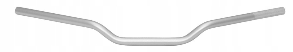 755-01-SI - Кермо Renthal 22mm Road Medium Street сріблястий