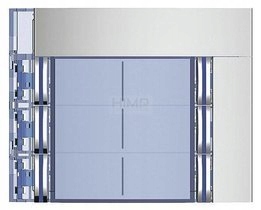 Plaketa modulu s 2x4 tlačidlami Sfera Legrand