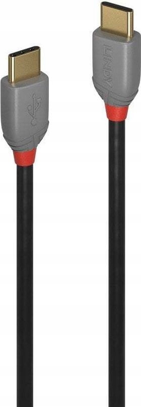 Kabel USB Lindy USBC USBC 1 m Szary (36871)