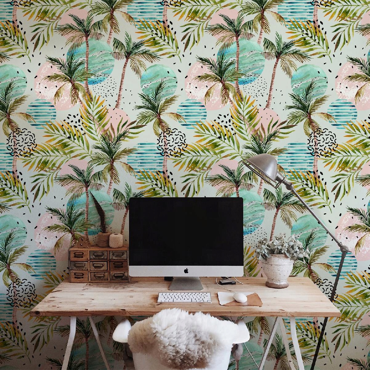 

Tapeta flizelinowa Abstrakcja lato 254x184 + klej