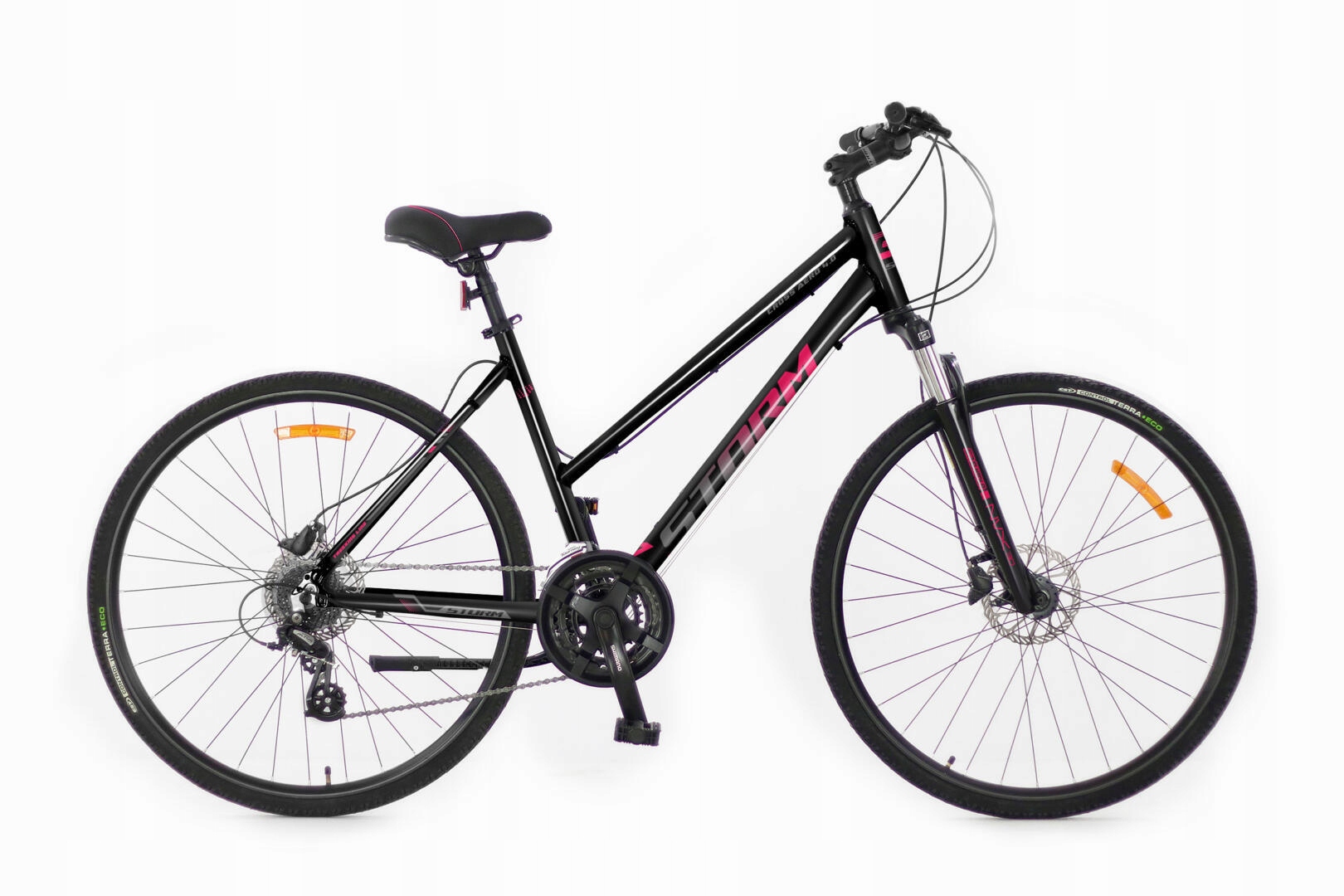 Rower Crossowy Storm Cross Aero 3.0 Lady Rama 17" Koła 28" Hydraulika