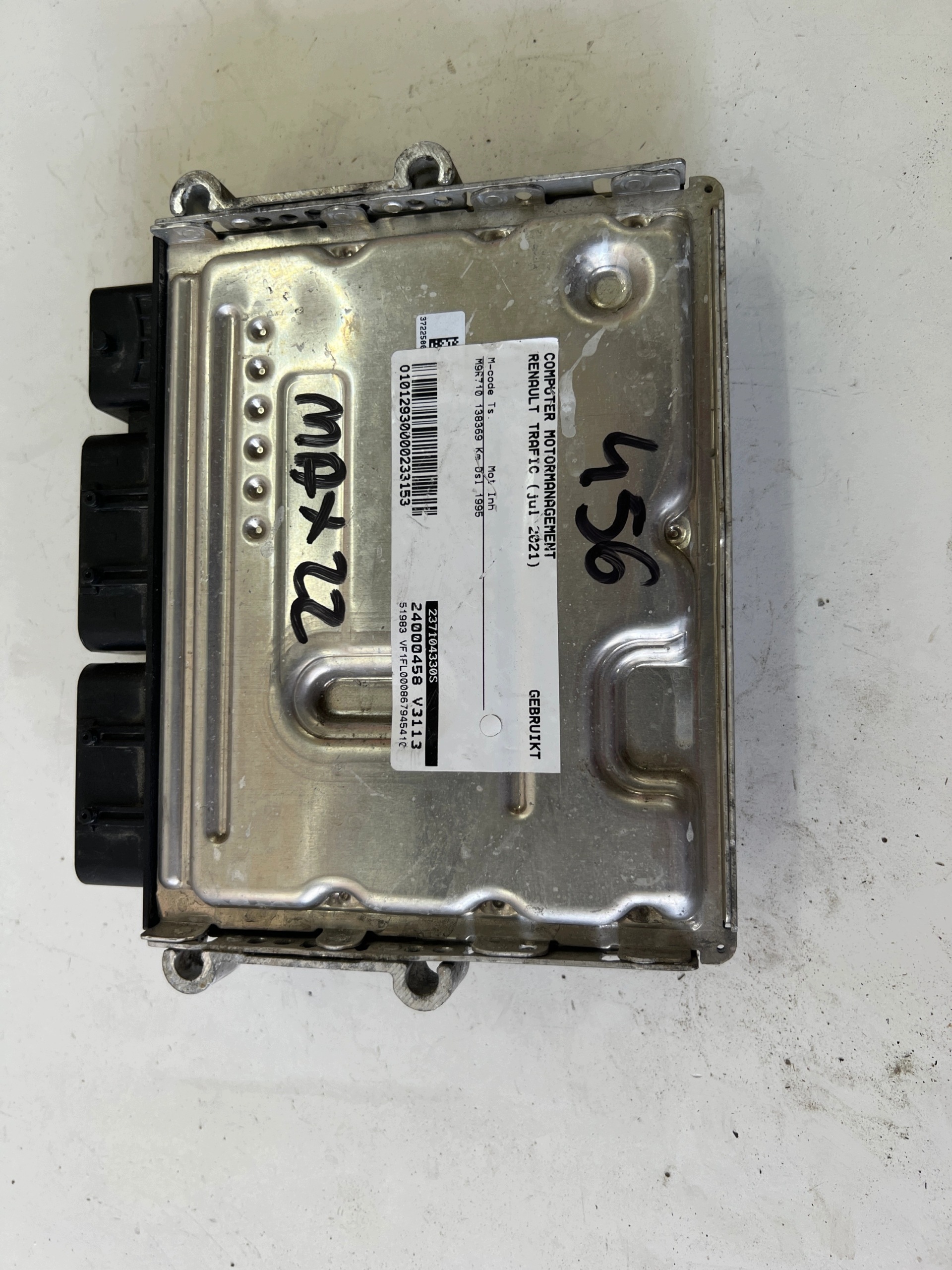 RENAULT TRAFIC 2.0 M9R710 0281036122 237104330S ECU computer Originale