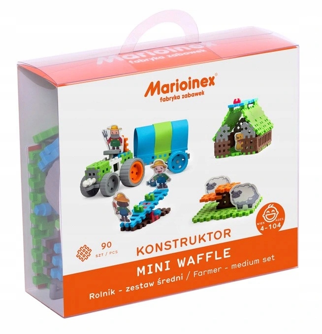 

Marioinex Klocki Mini Wafle Farmer Rolnik Blister