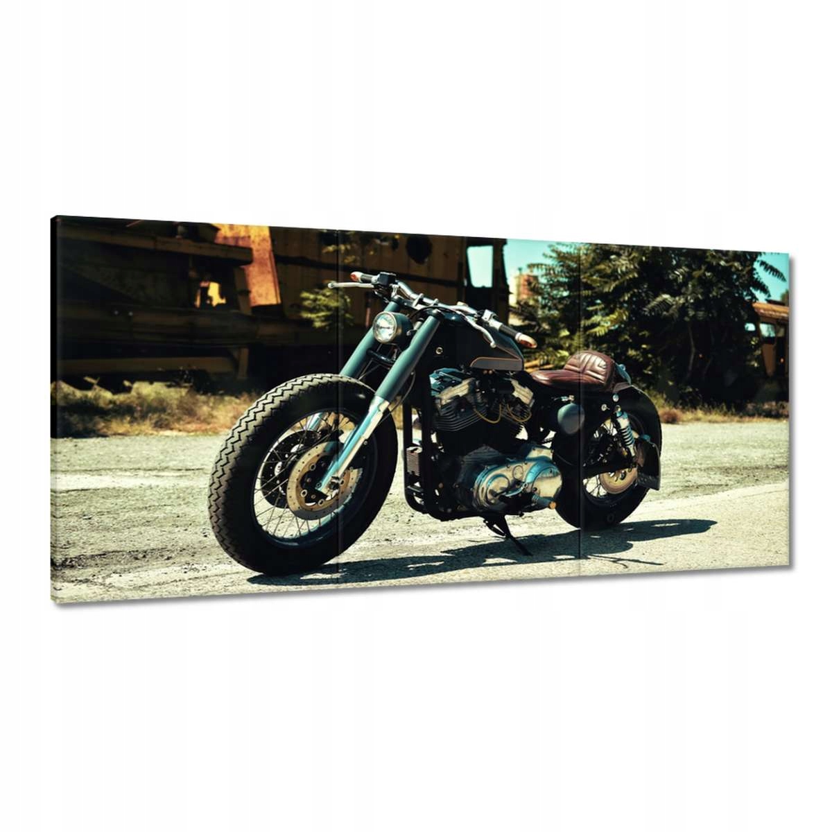 Obrazy 180x90 Klasický motocykel Motor