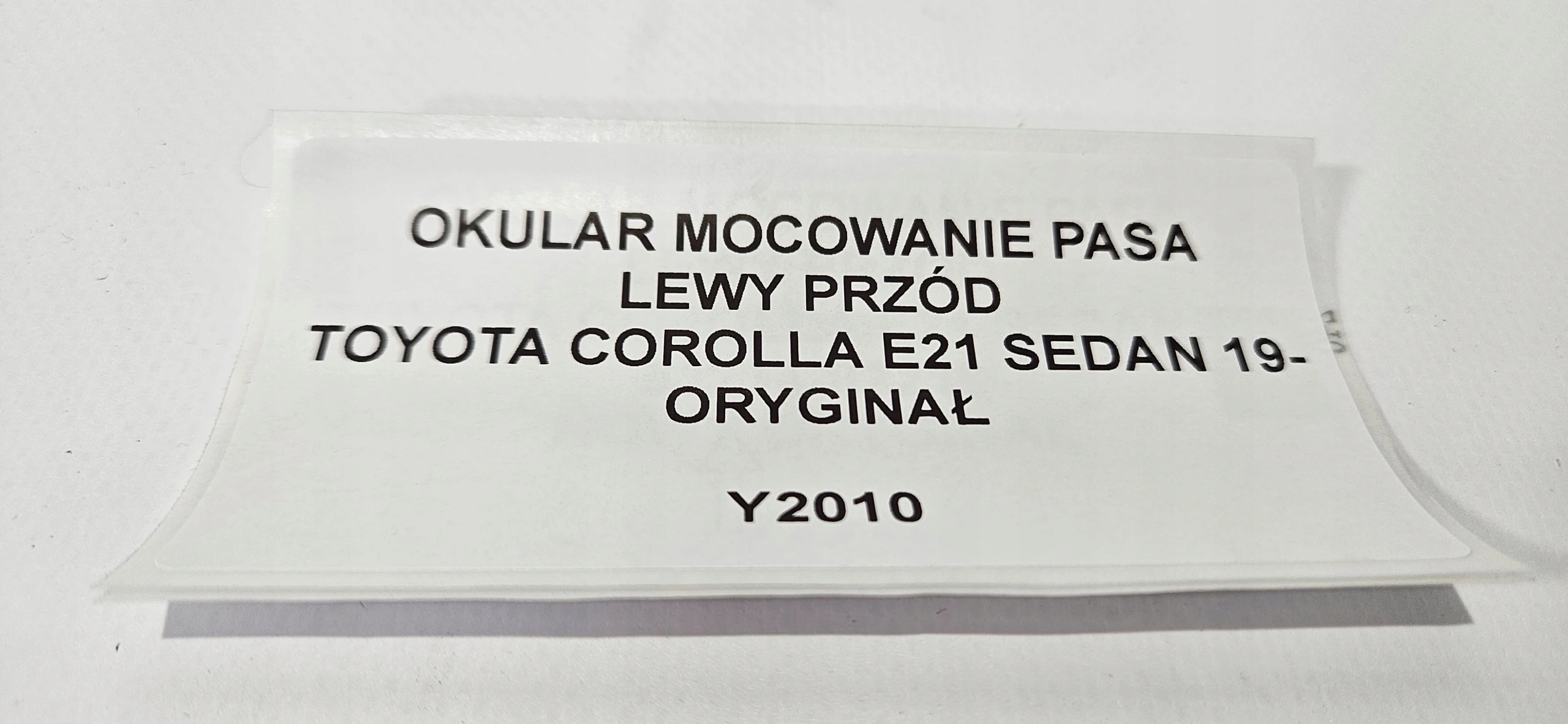 OKULAR holder supports left front TOYOTA COROLLA E21 sedan 19- original