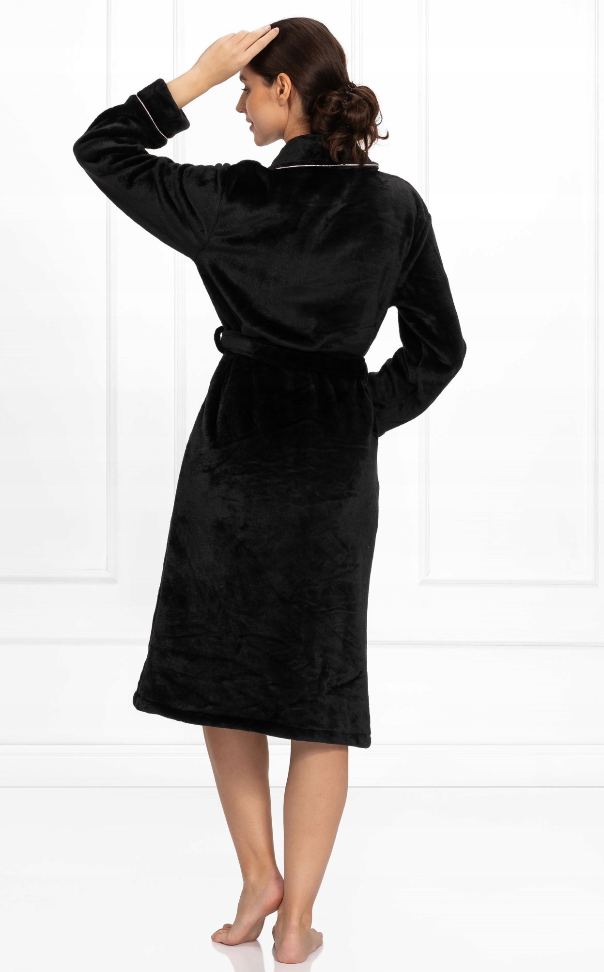 Župan Charlotte Black Black XXL