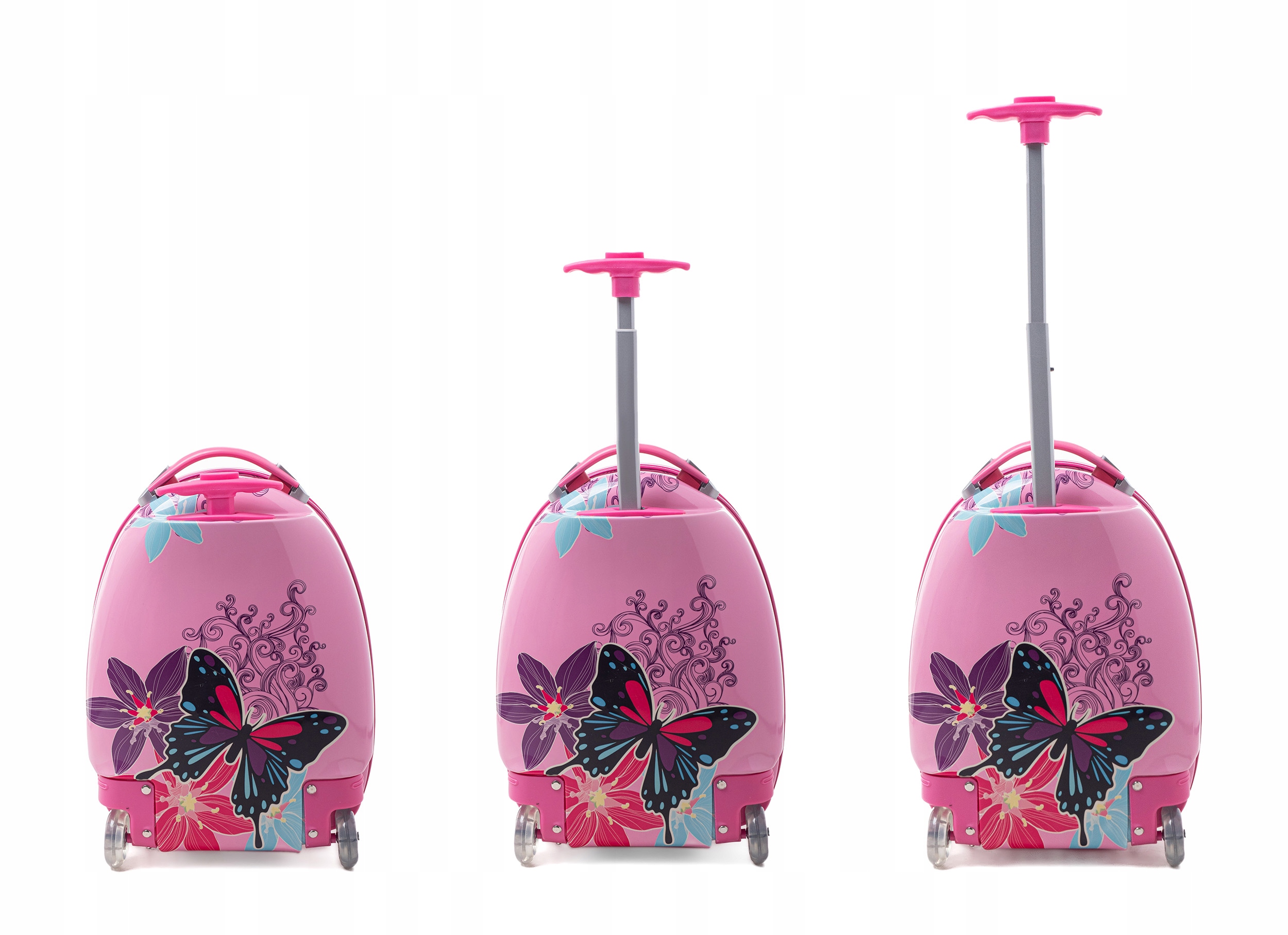 WALIZKA PODRÓŻNA DZIECIĘCA kabinowa DZIECI 2 KÓŁKA BAGAŻ TORBA Pojemność 31 l