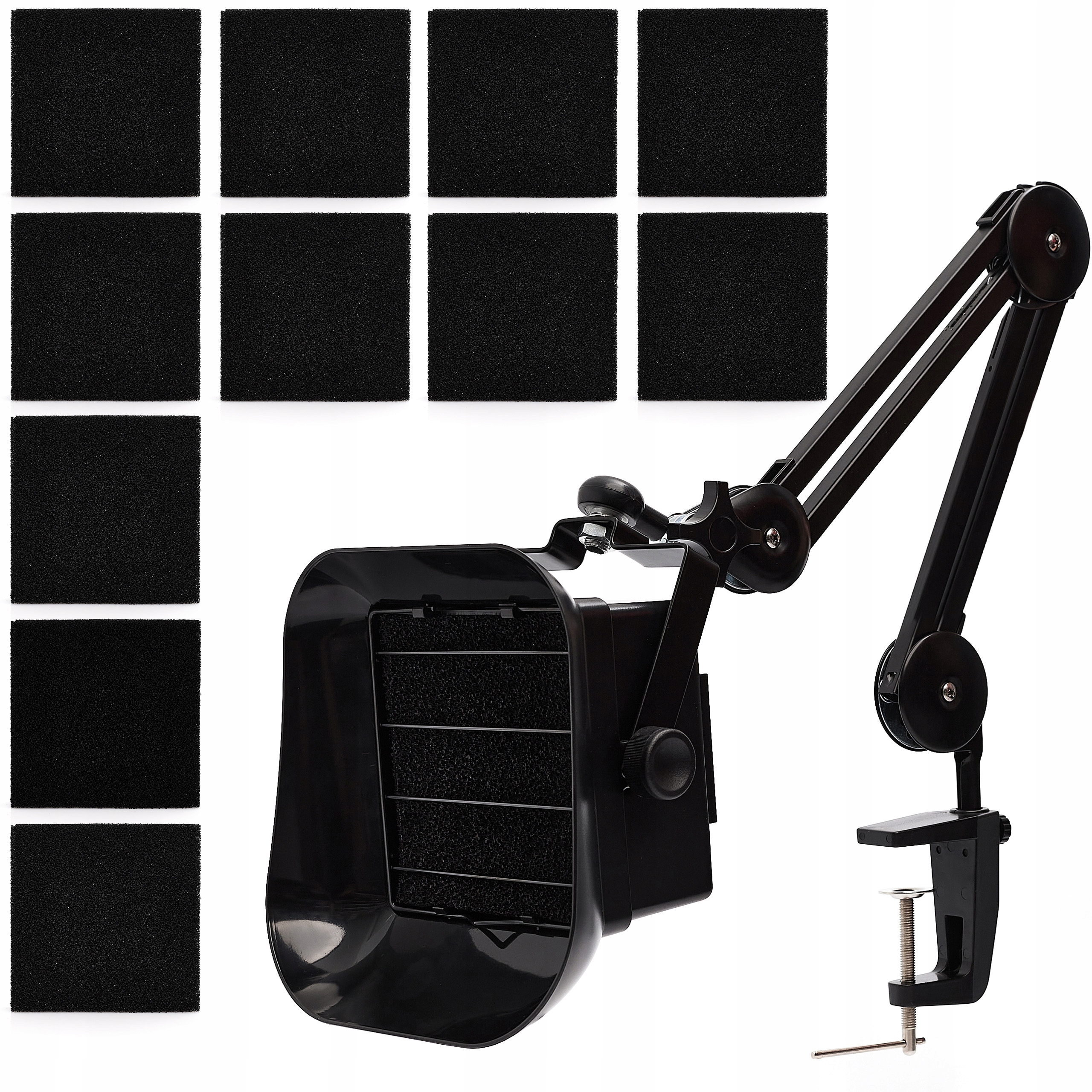 Pochłaniacz Oparów Dymów Na Ramieniu ZD-153A 13 Filtrów Zestaw Techrebal