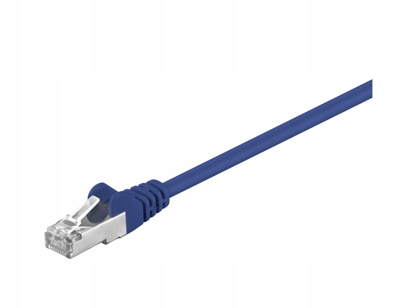 Patch kabel Goobay F/utp 5e RJ45 RJ45 2 m niebieski
