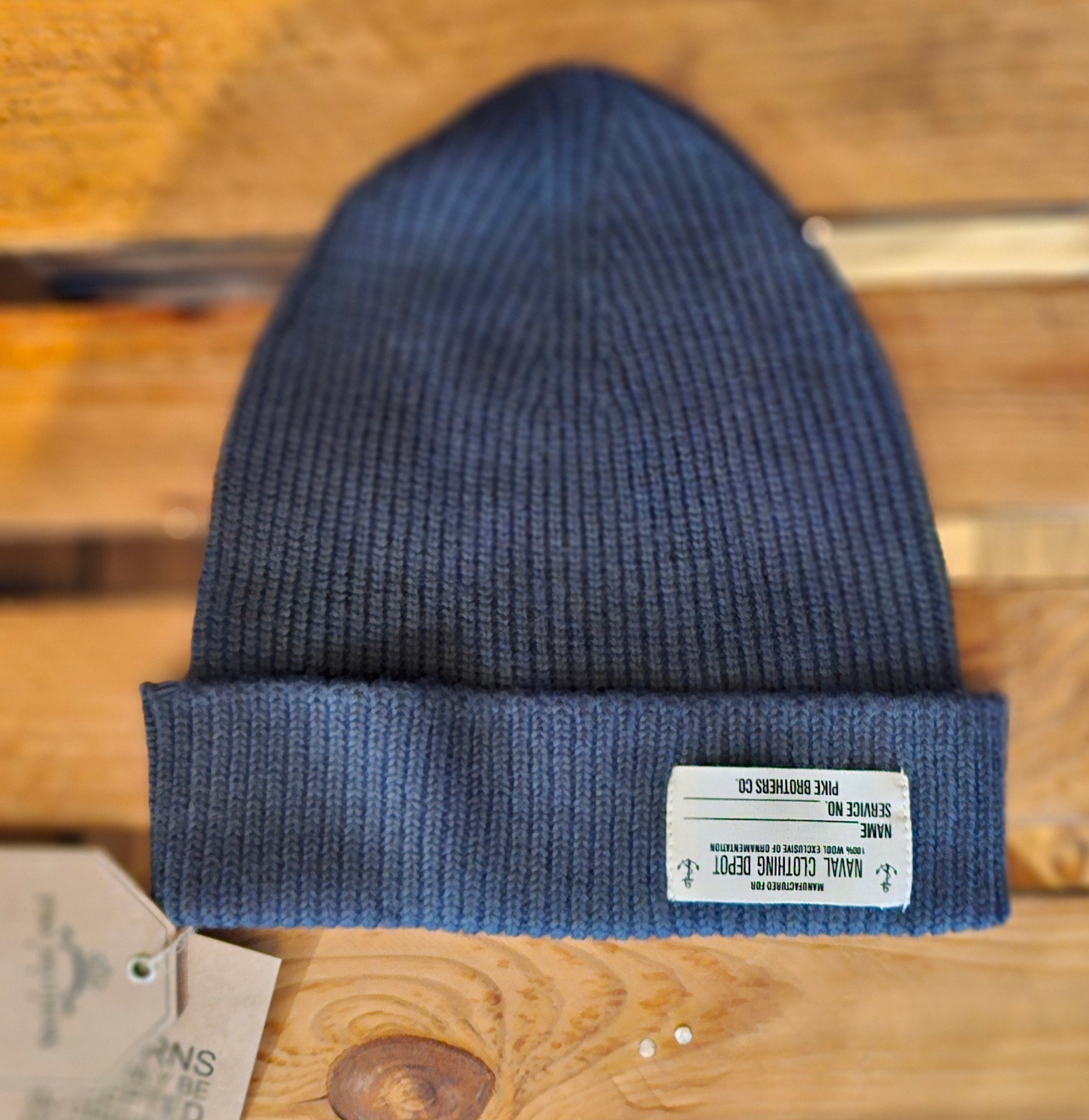 CZAPKA Pike Brothers 1944 USN Watch Cap grey wełna DE MOTOS