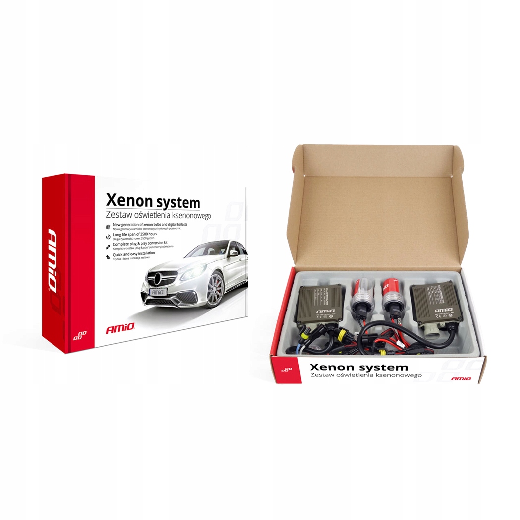 Zestaw hid 1068 Canbus H7M H7 metalowe 4300K AMIO-01797