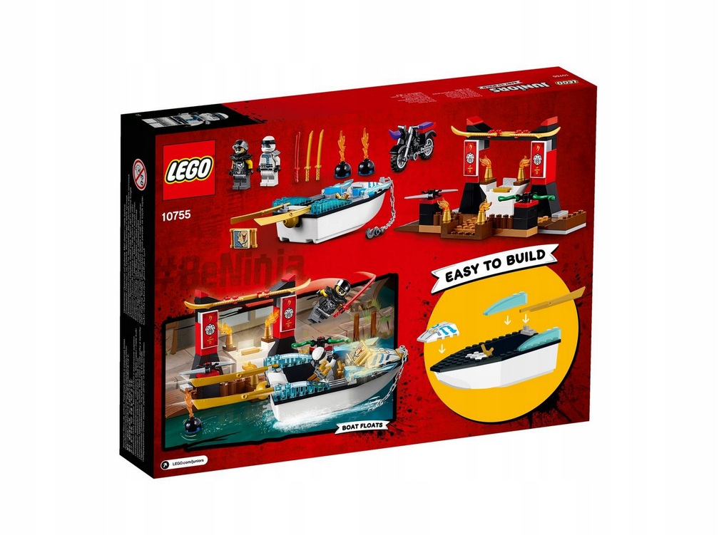 LEGO 10755 Juniors - Wodny pościg Zane’a Marka LEGO