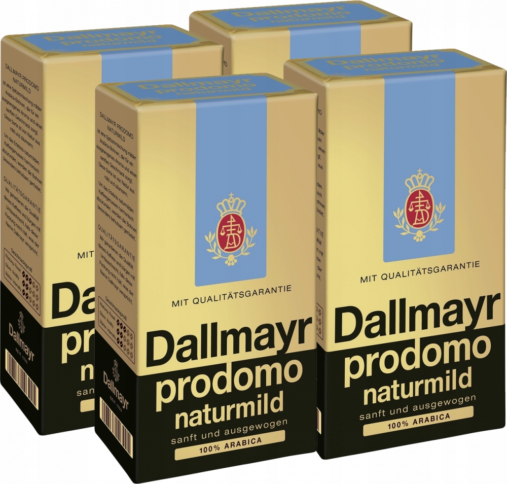 Dallmayr Naturmild 500g kawa mielona x4