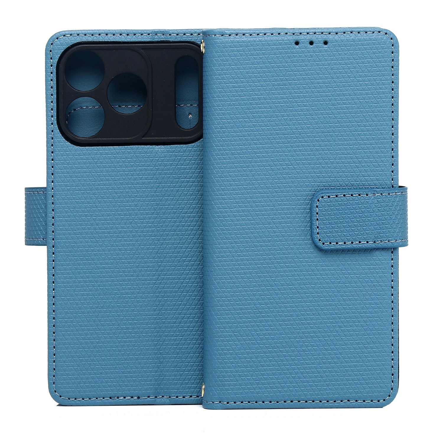 Etui Smart Triangle do iPhone 17 Pro 6,3" niebieskie Tfo