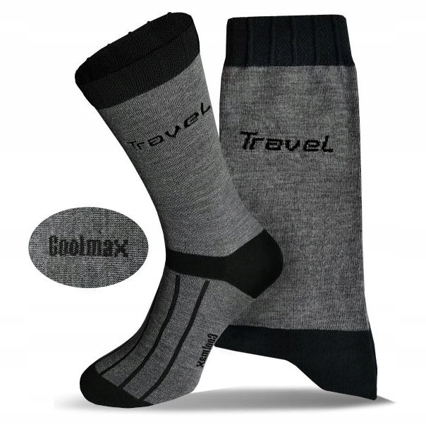 Skarpety Taktyczne Turystyczne Termoaktywne Coolmax Travel 39-42 kol.16