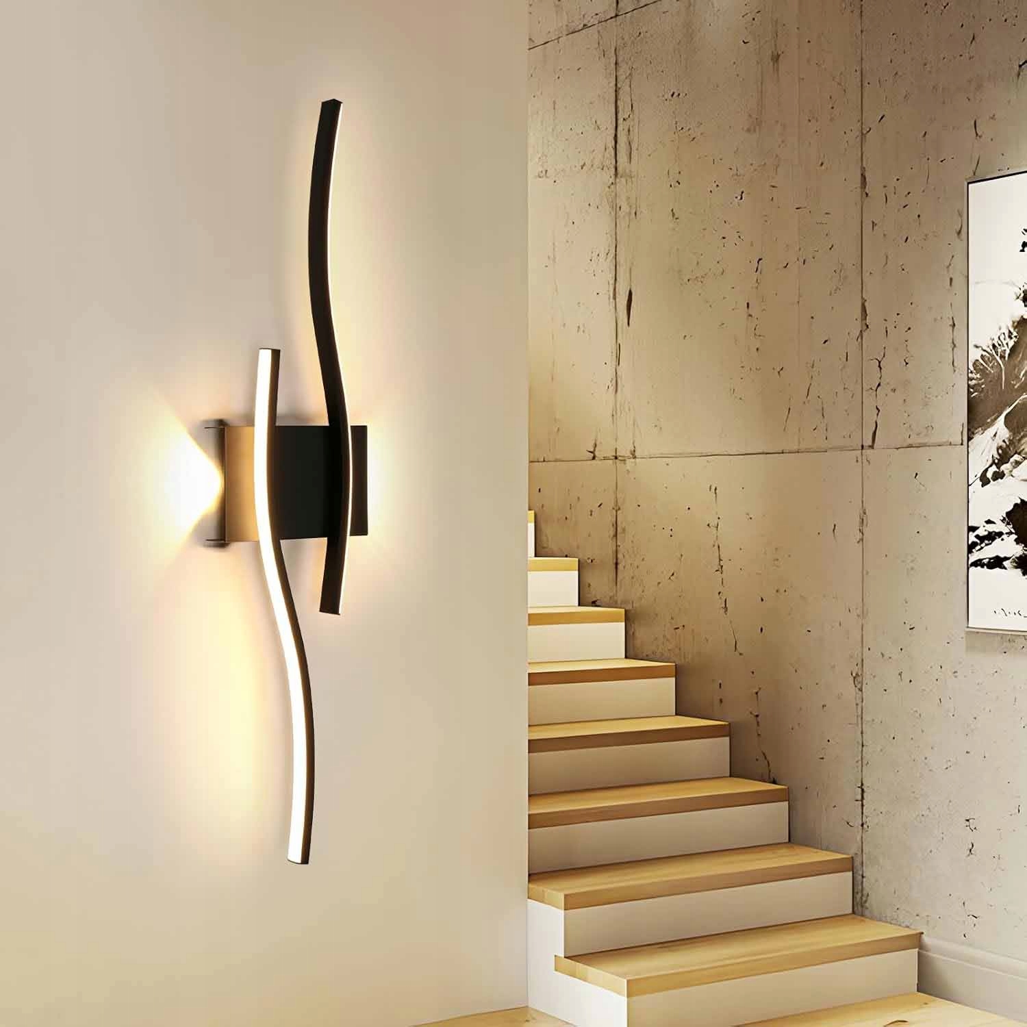 Kinkiet ścienny wewnętrzny Lampa Led Nowoczesna Modern 18W Neutralna