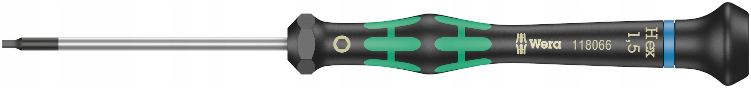 

Wkrętak 2054 Precyzyjny Ampul Hex 1,5x60mm Wera