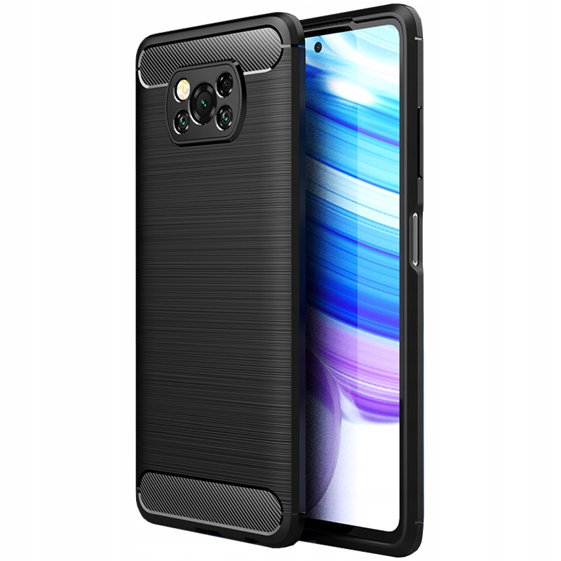 

Etui do Xiaomi Poco X3 Nfc, Tpu Carbon, cover case