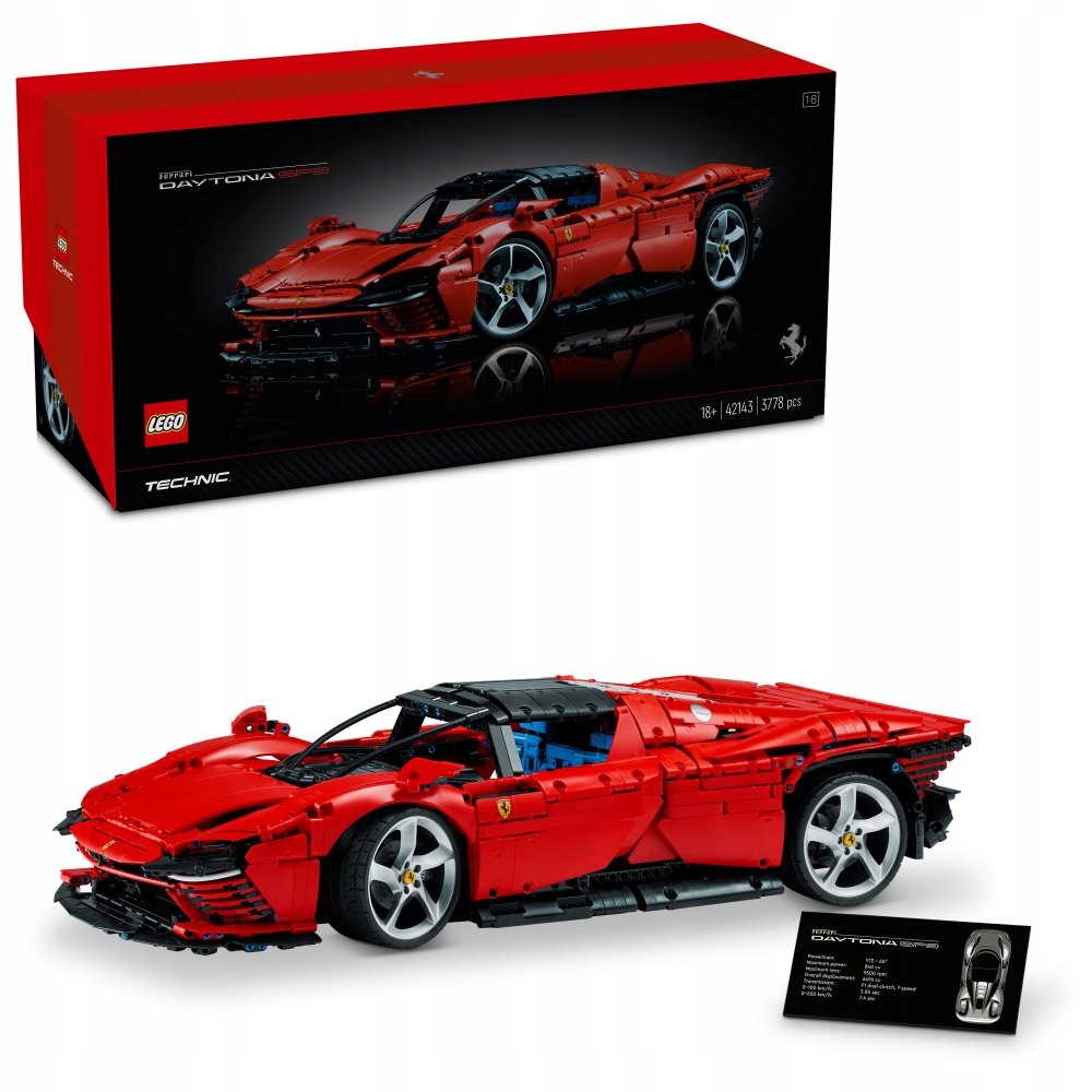 stavebnice Lego Technic 42143 Ferrari Daytona SP3 Auto Ultimate Car Concept