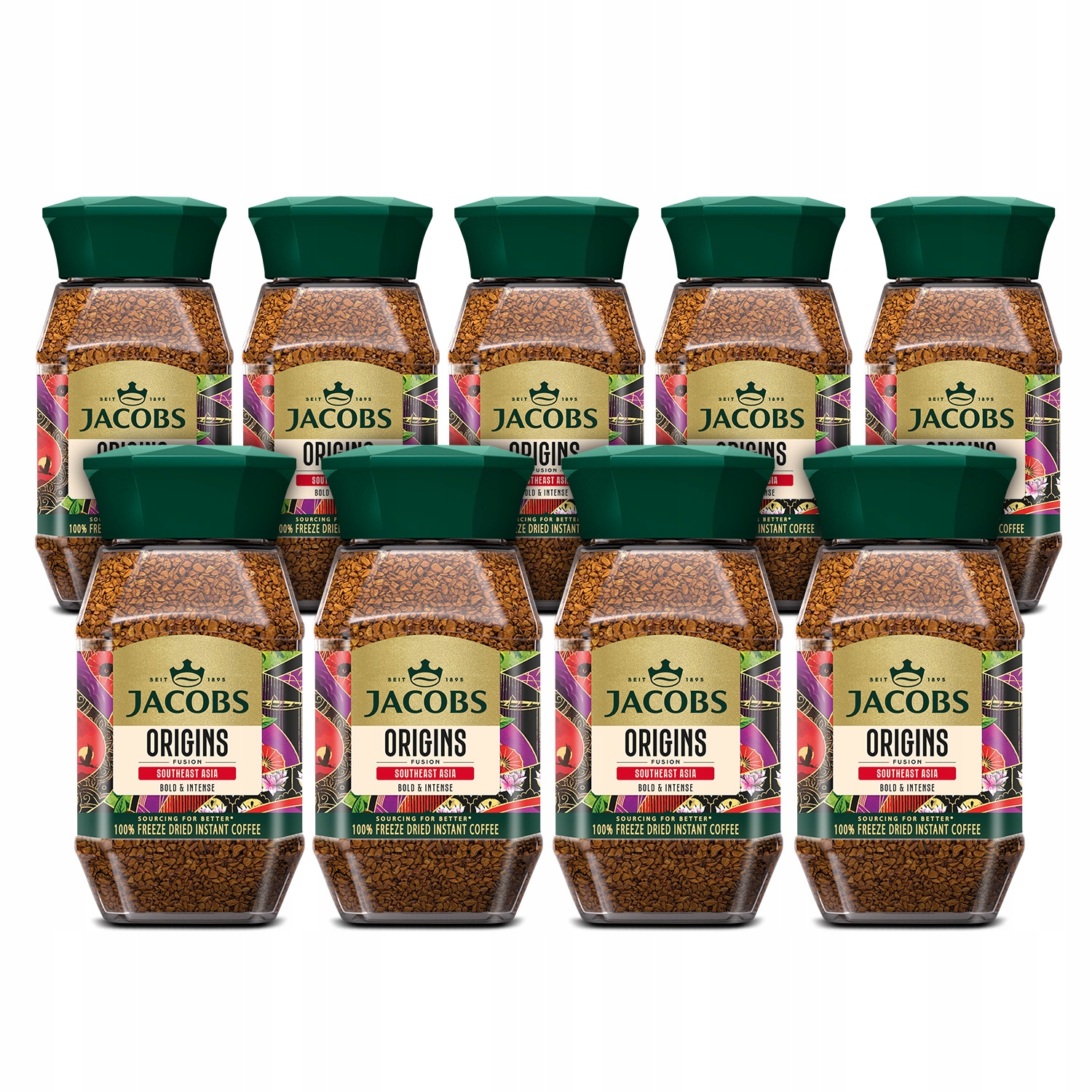 Kawa rozpuszczalna Jacobs Origins Southeast Asia 9x 200g