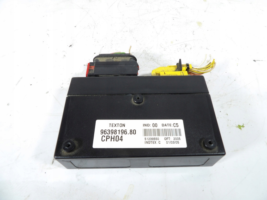 PEUGEOT EXPERT et LIFT Unité commande confort 9639819680