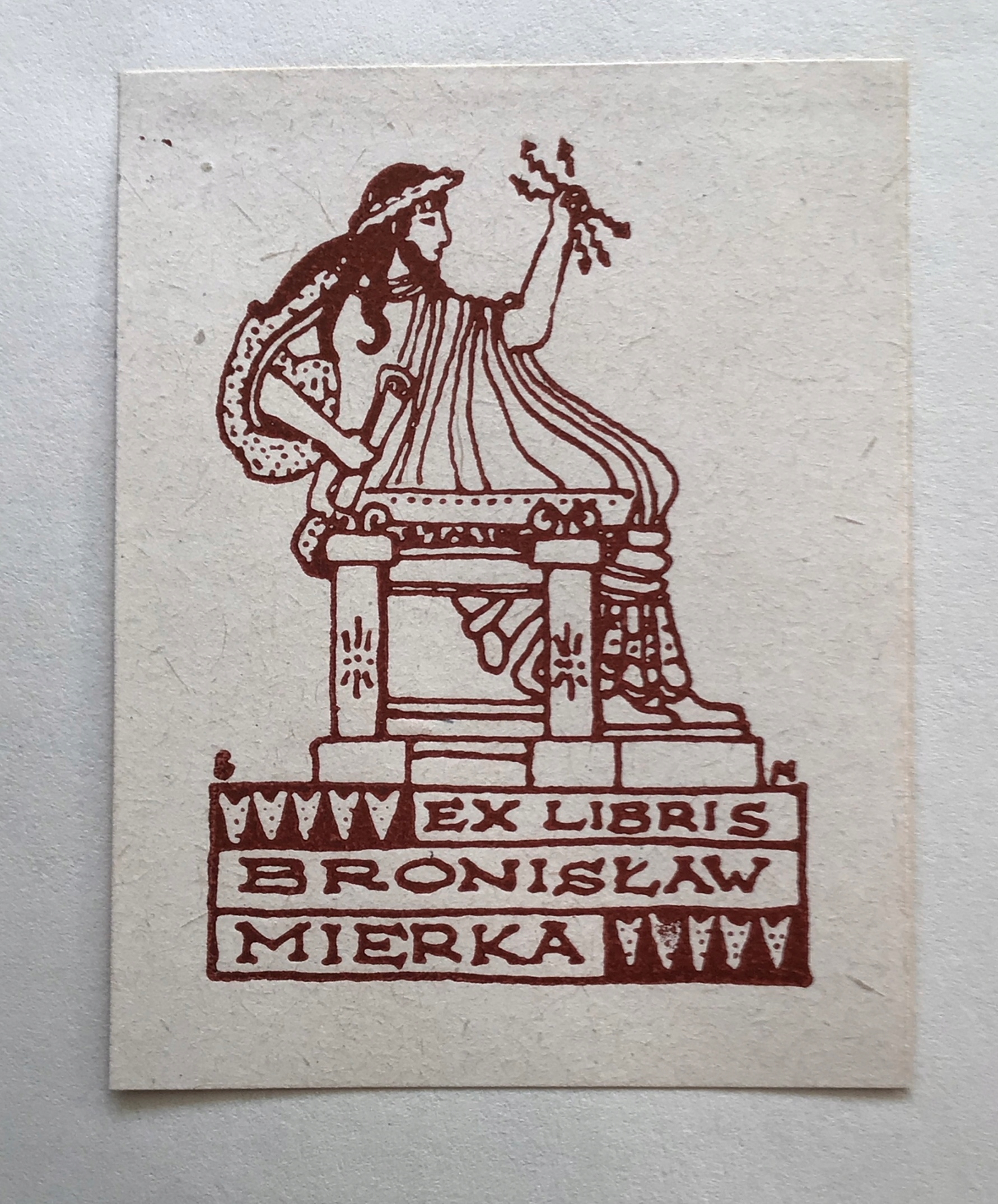 Ex-libris Bronisław Mierka