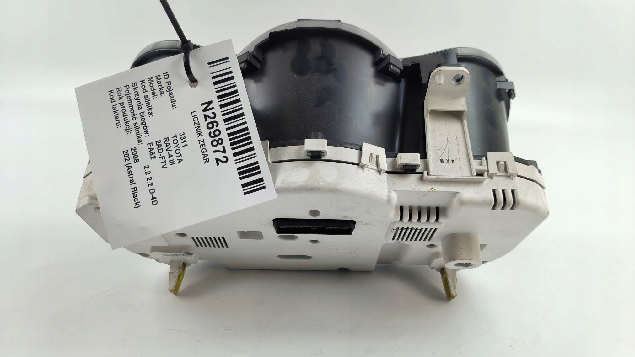 dials clock EU 2.2 D-4D TOYOTA RAV-4 III