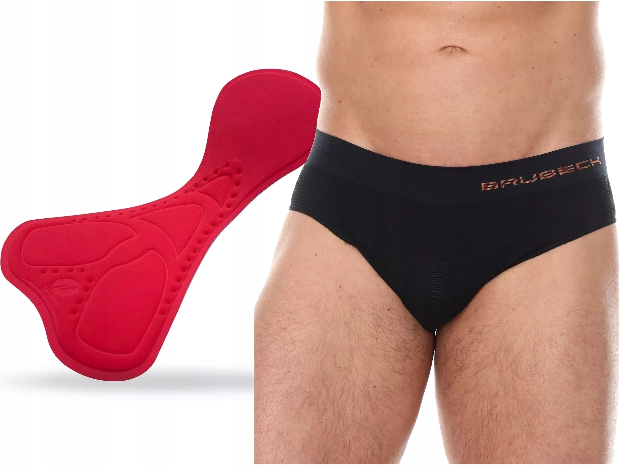 Majtki Rowerowe Z Cienką Wkładką Rowerową -2XL