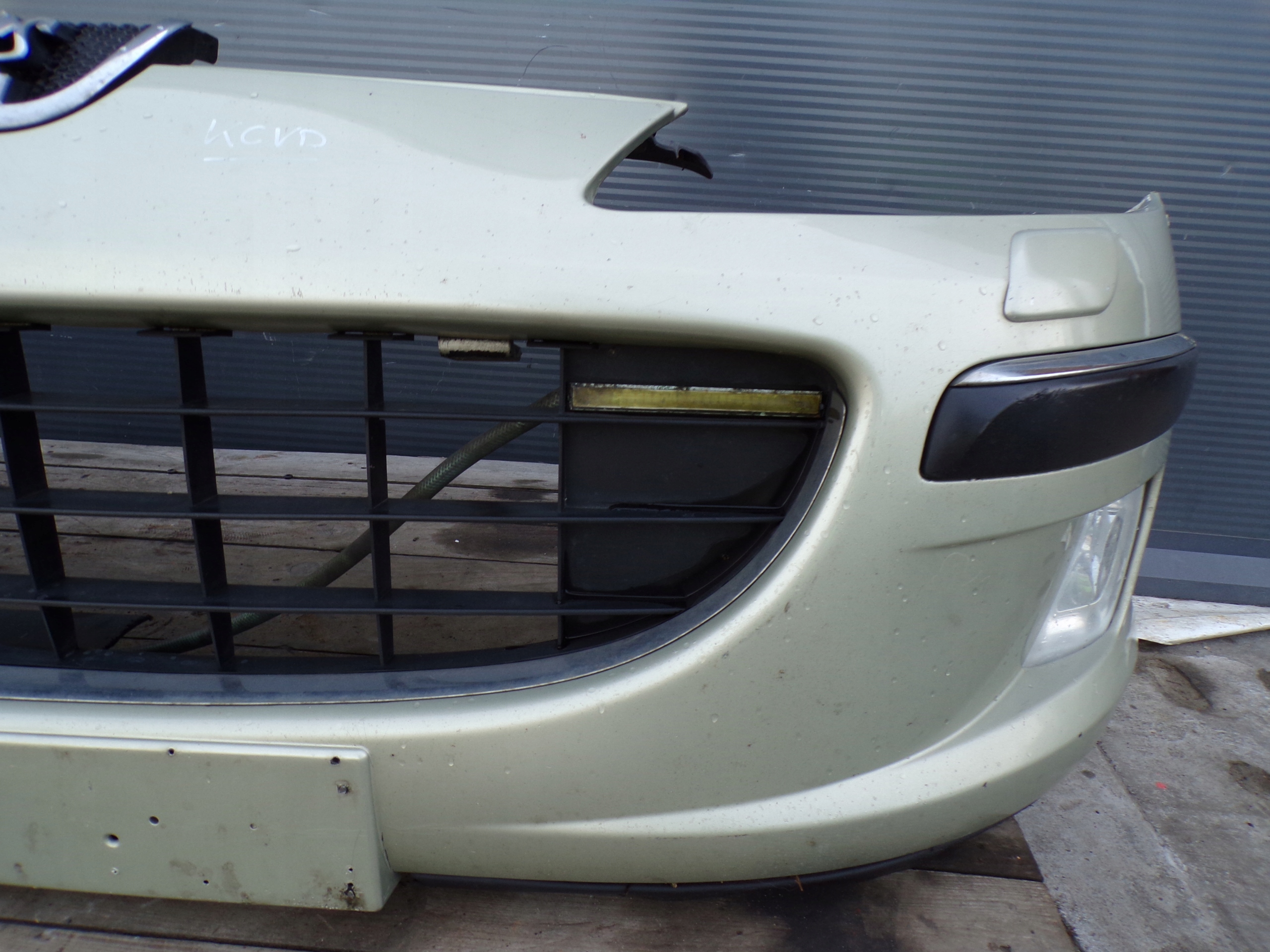 front bumper front PEUGEOT 407 washers colour KCVD