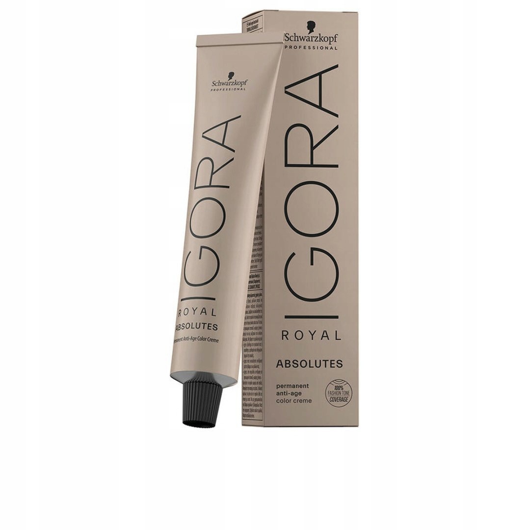 Permanentní barvení v krému Schwarzkopf Igora Royal Absolutes N 7-60 6