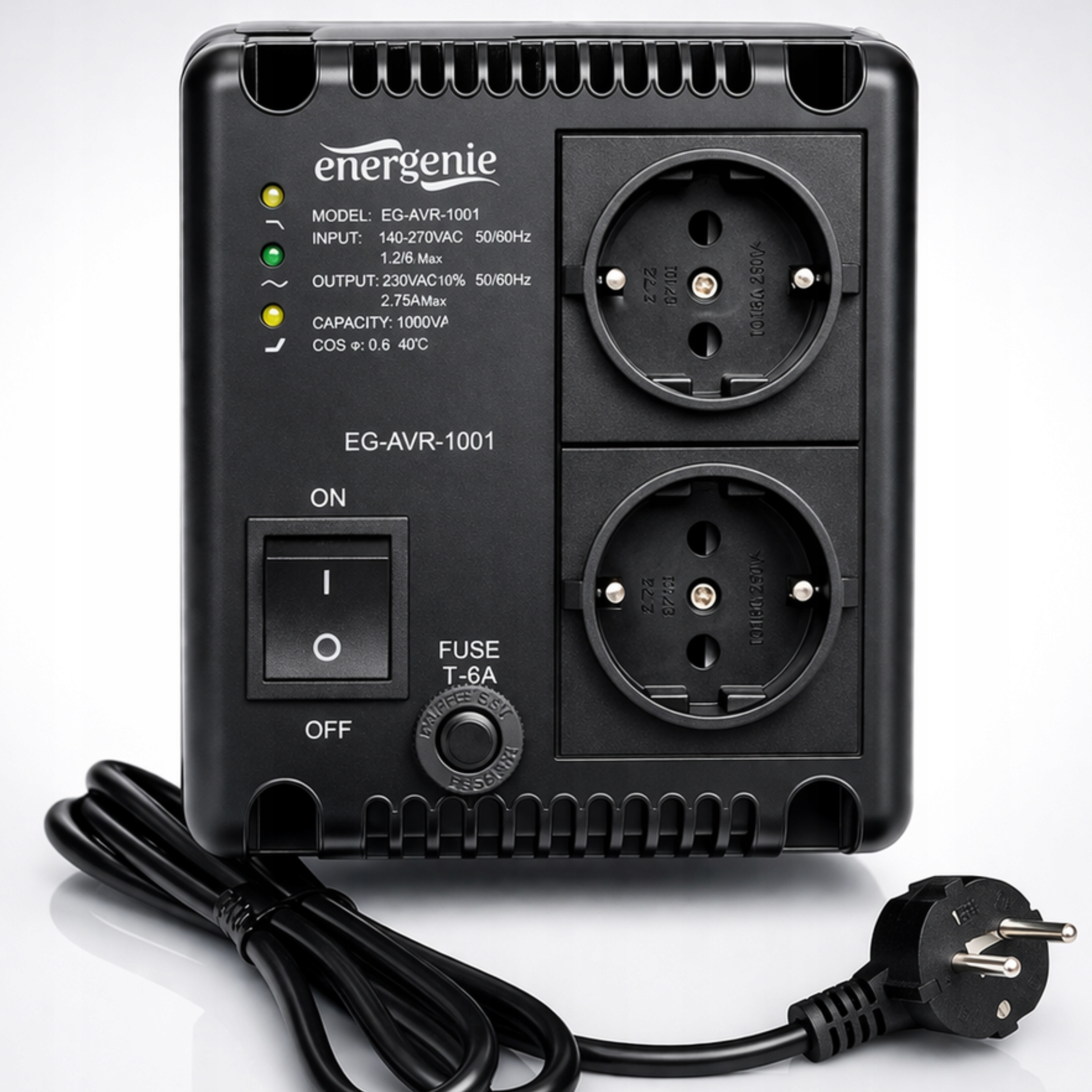 Zasilacz UPS Gembird EG-AVR-1001 1000VA 600 W