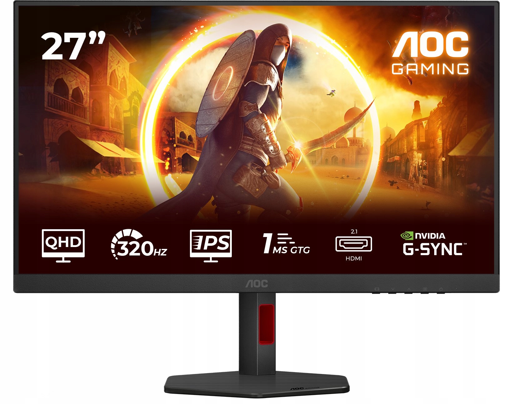 Monitor Aoc Q27G4SRU 2560 x 1440 (wqhd) Ips 320 Hz