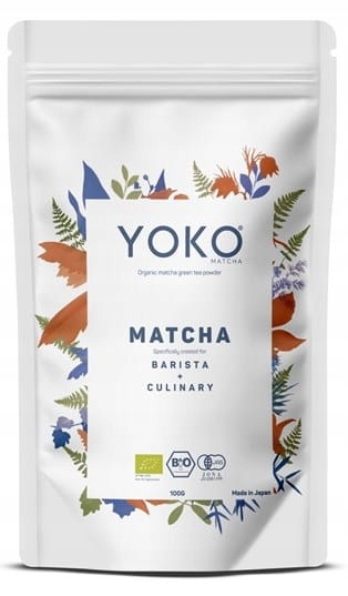 Yoko Matcha Barista čaj Bio 100 g