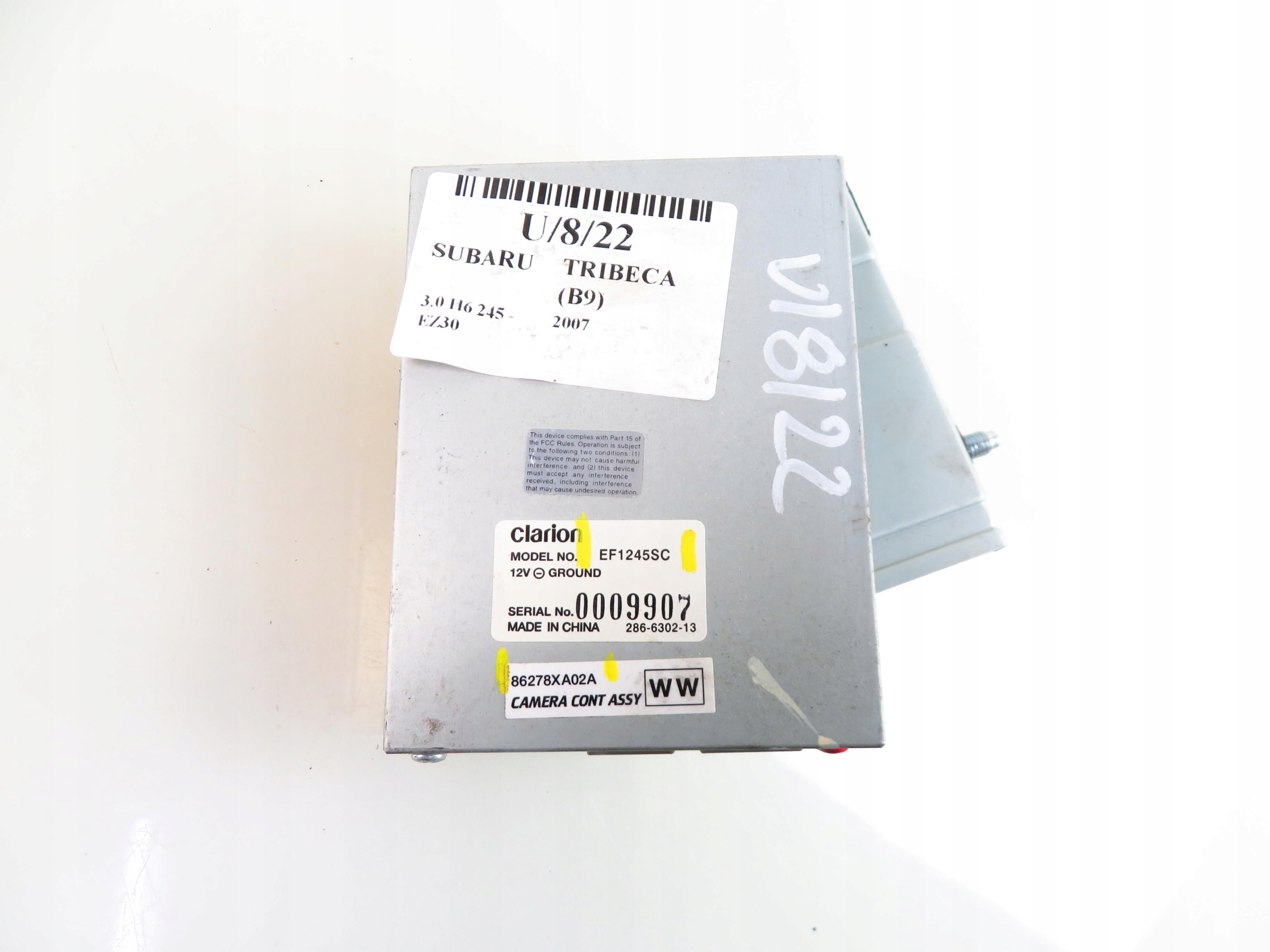 МОДУЛЬ SUBARU TRIBECA 3-EZ30 EF1245SC 86278XA02A