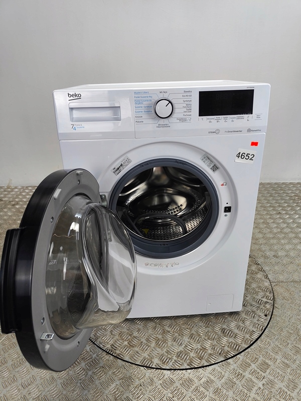 [D4652] PRALKA SUSZARKA BEKO HTV7616XW 7/4 KG Model HTV7616XW