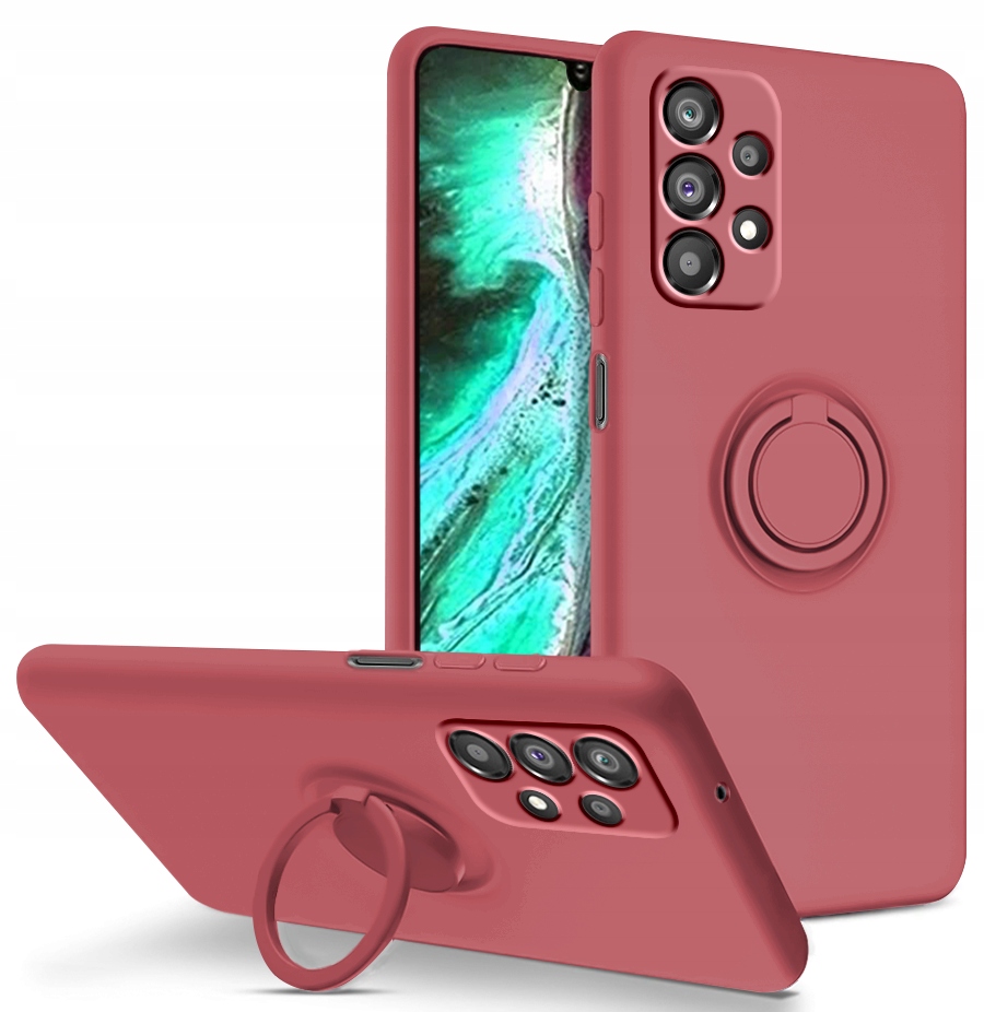

Etui Silicone Ring +Szkło do Samsung Galaxy A13 4G