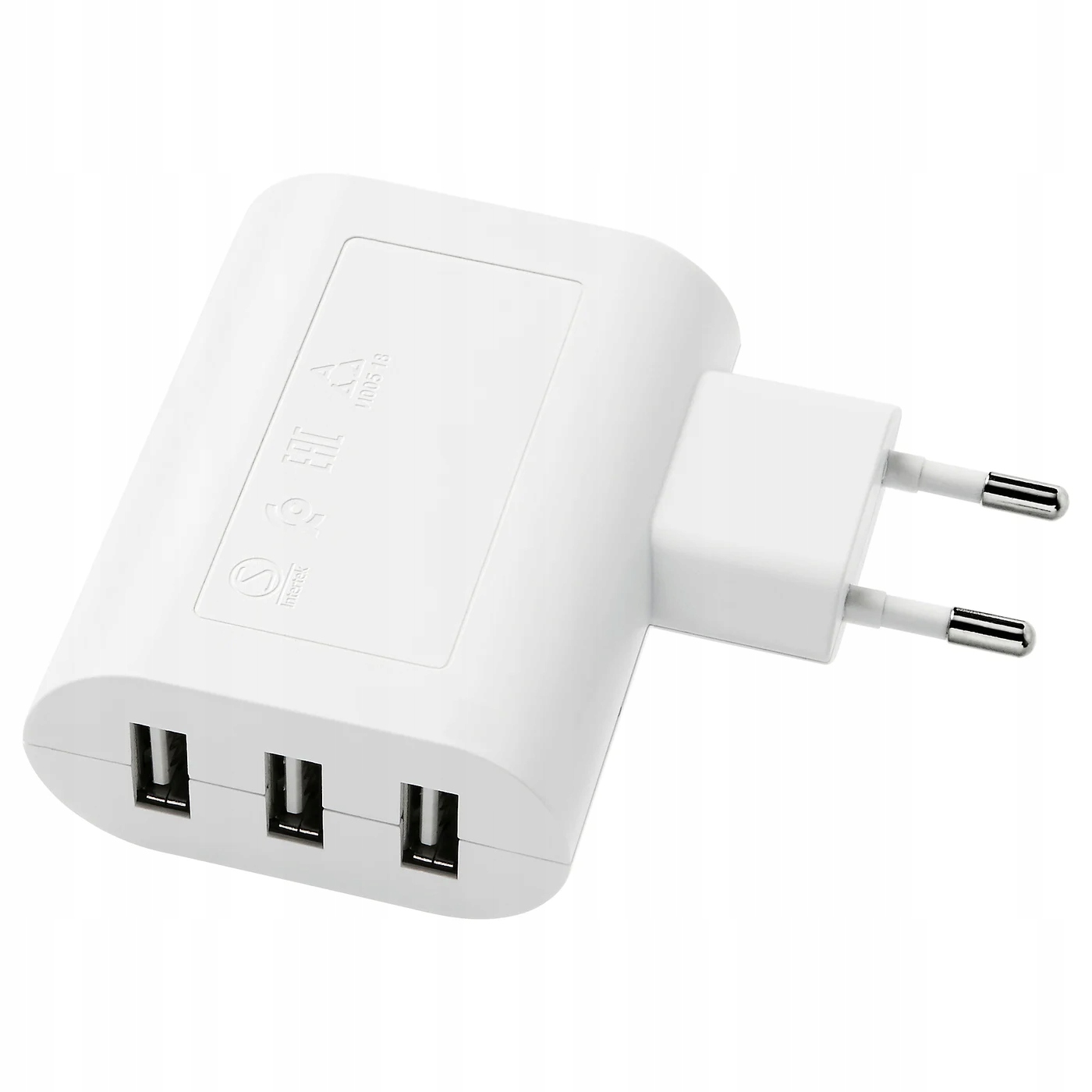 Ikea Småhagel ładowarka Usb 3 porty biała