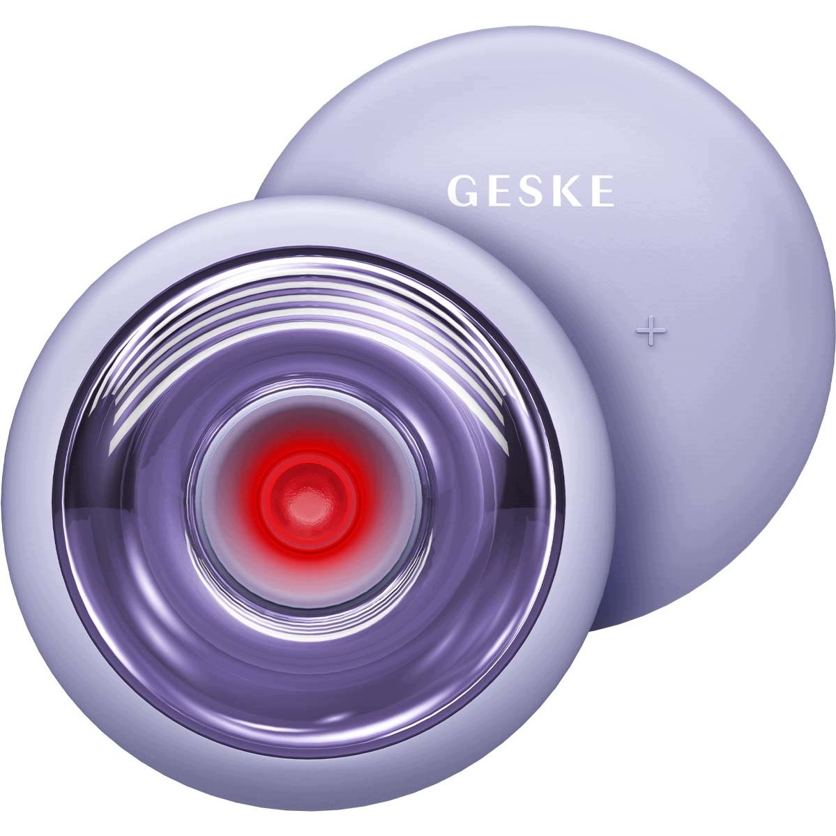 Geske 9 v 1 sonický masážní přístroj na obličej a tělo, chladný a teplý fialový