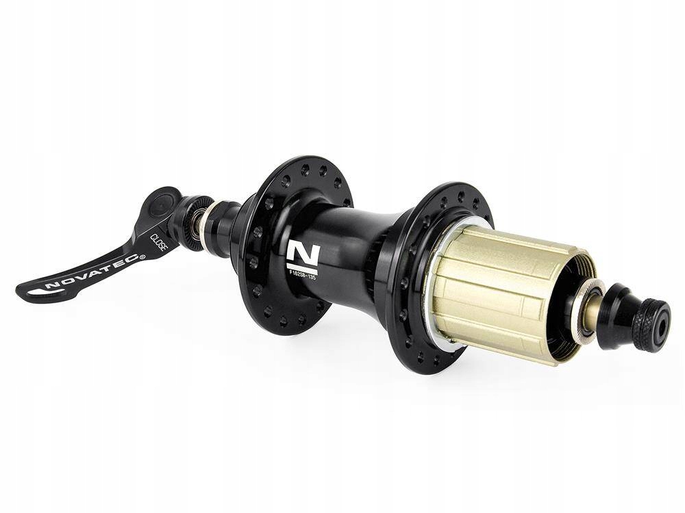 Piasta rowerowa tylna Novatec NT-F162SB Qr Shimano 8/9/10/11rz 32H czarna