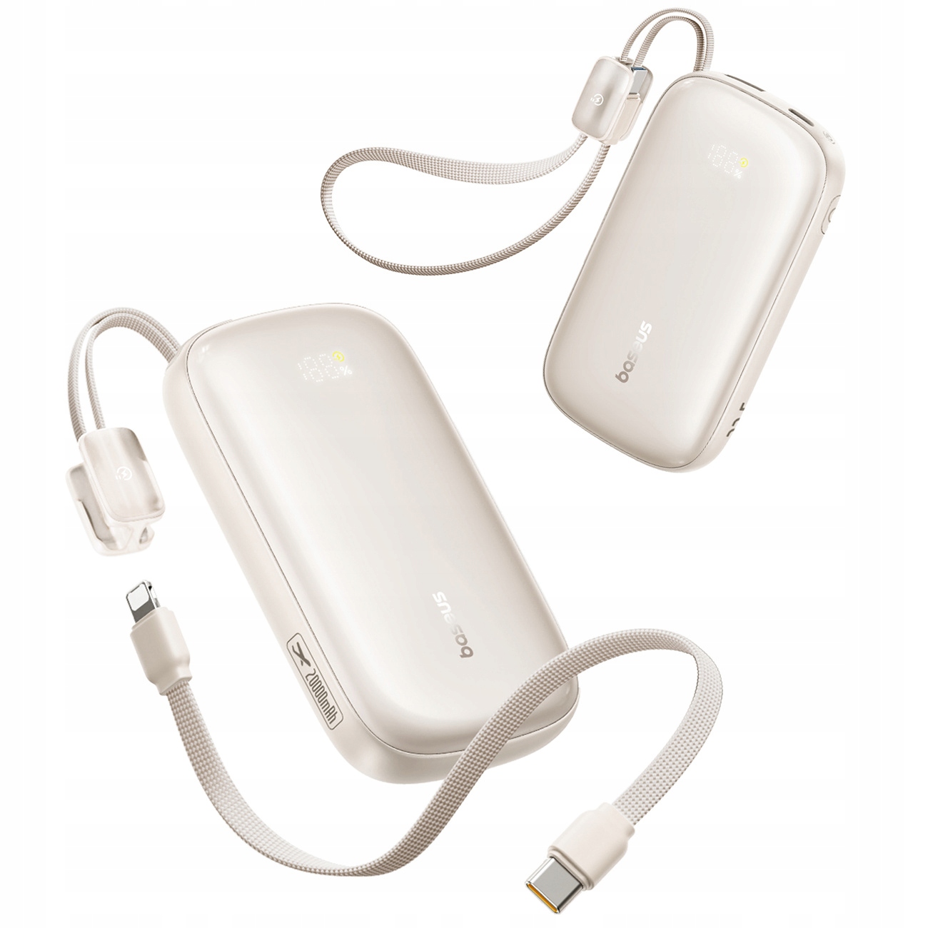 Powerbank Baseus EnerFill FC21 Qpow 3 Ultra 20000mAh 22.5W beżowy