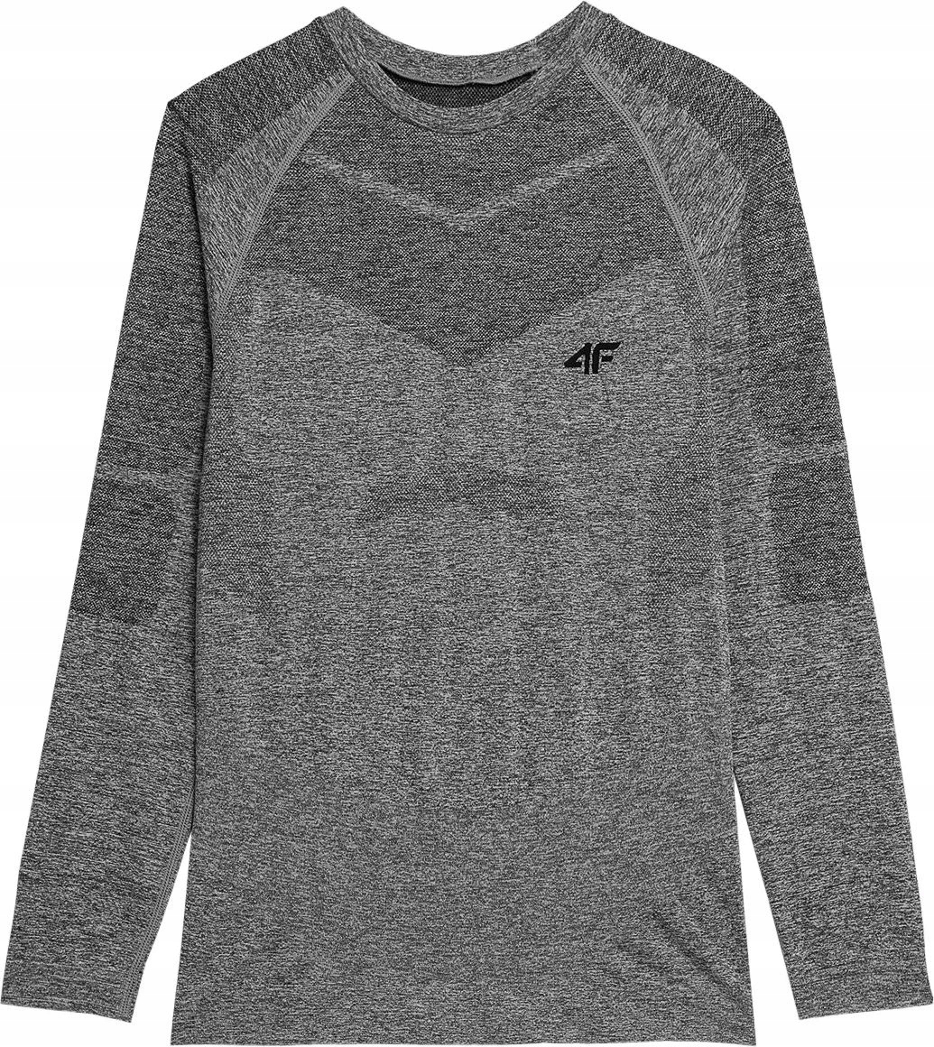 Longsleeve Bezszwowy Męski 4FAW23USEAM103 4F S/m