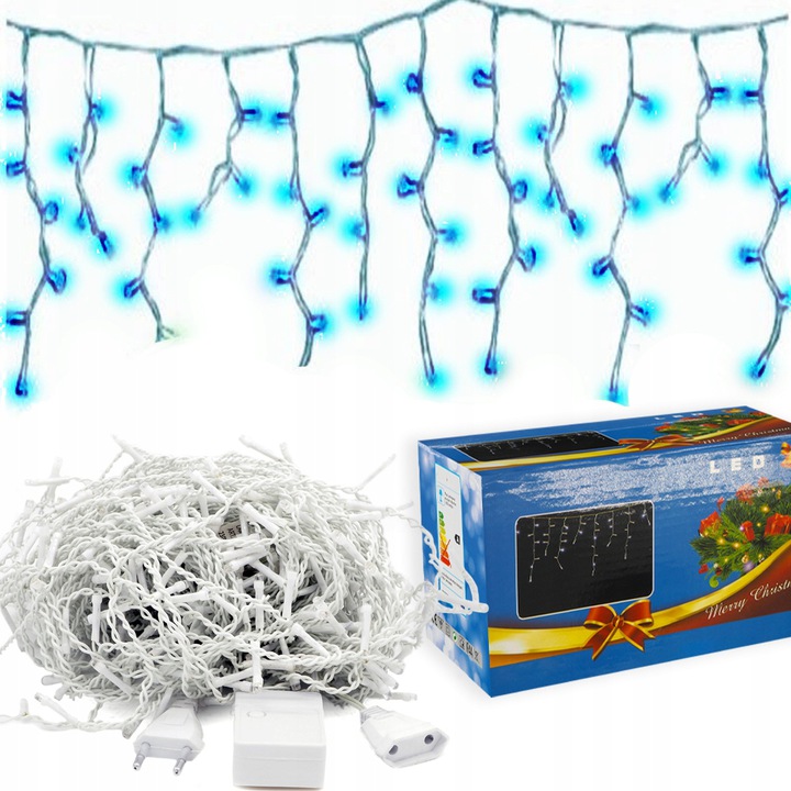 

Sople Lampki Zewnętrzne Kurtyna Świetlna 200 Led