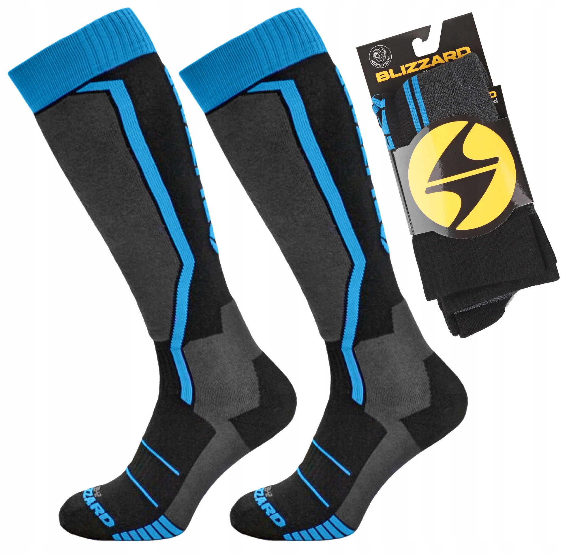 

Skarpety Blizzard Merino Allround Wool blue 43-46