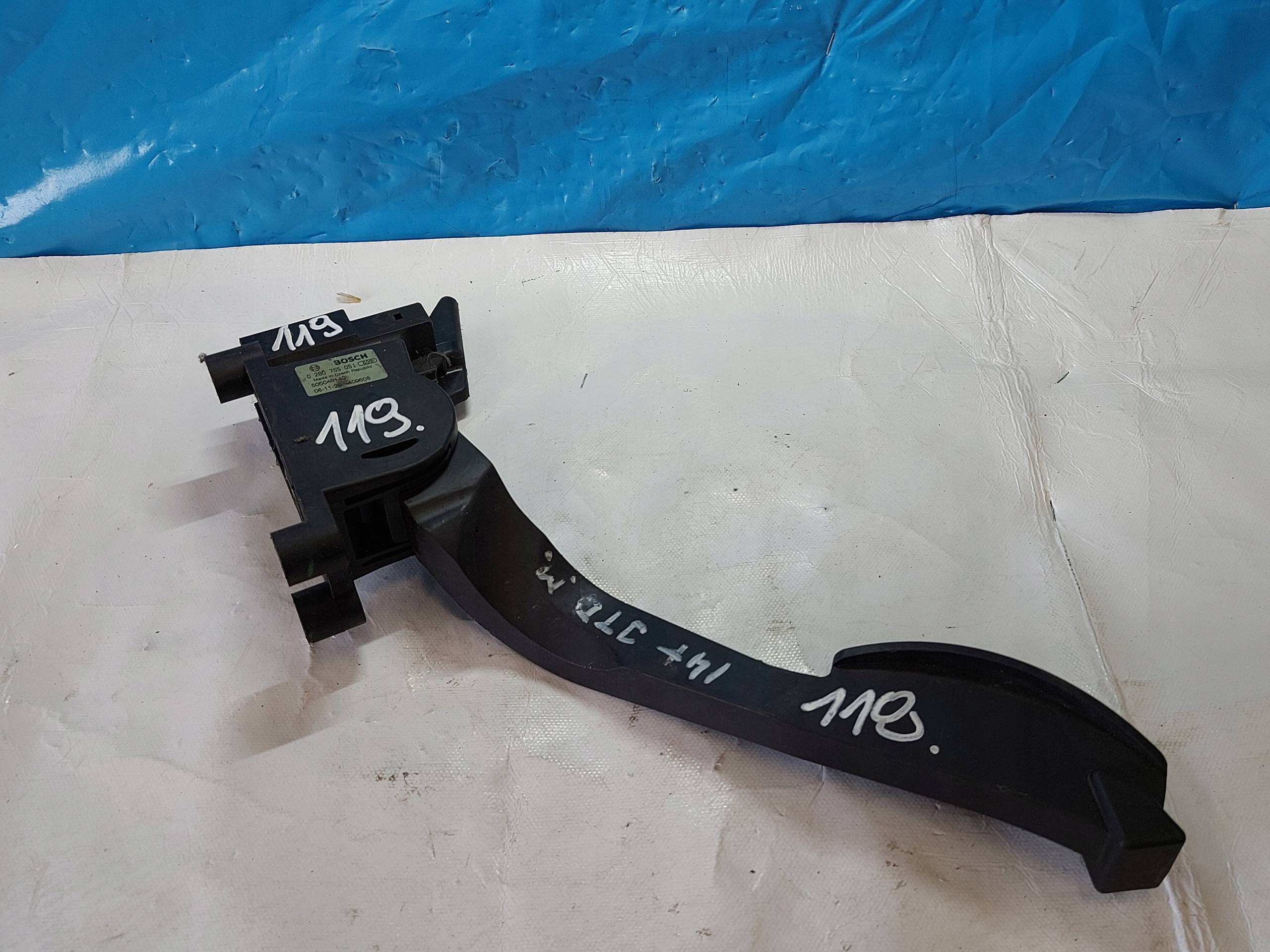 accelerator pedal ALFA 147 JTD 0280755051