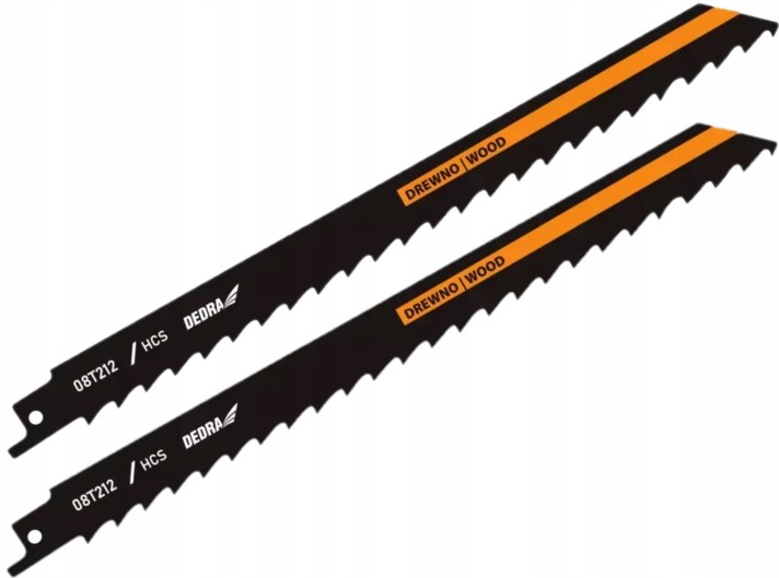 

Dedra Brzeszczoty Do Drewna 240/215MM 2SZT 08T213